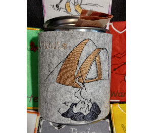 Stickdatei - Wandern Swirly Girls & Boys Zelt